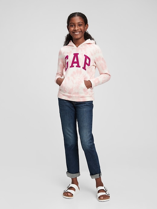 jeans girlfriend a vita media per bambini