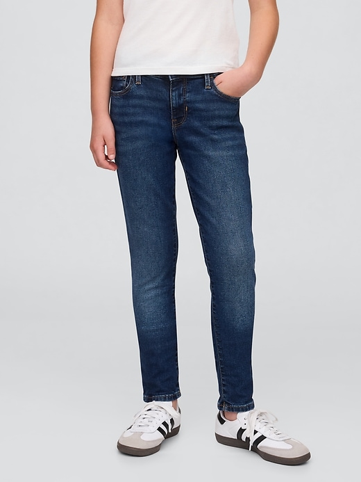 jeans super skinny a vita media per bambini adatti a tutti i giorni