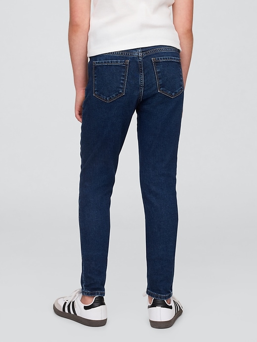 jeans super skinny a vita media per bambini adatti a tutti i giorni