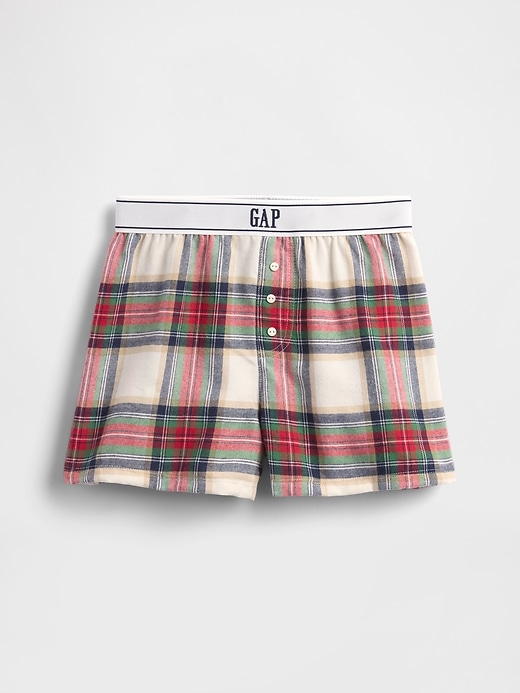 boxer da pigiama in flanella riciclata per bambini