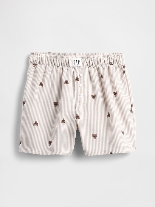 boxer da pigiama in flanella riciclata per bambini
