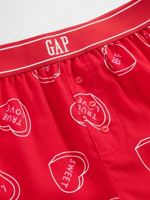 boxer da pigiama in flanella riciclata per bambini