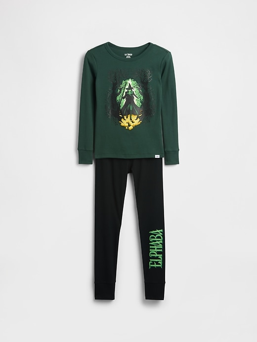pigiama in cotone biologico spazzolato per bambini wicked