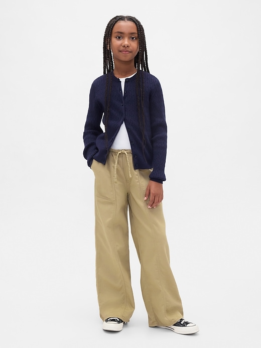 pantaloni larghi e comodi per bambini uniformi