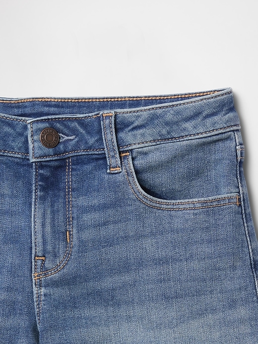 pantaloncini midi in denim per bambini