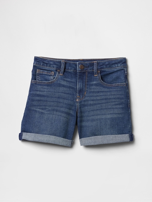 pantaloncini midi in denim per bambini