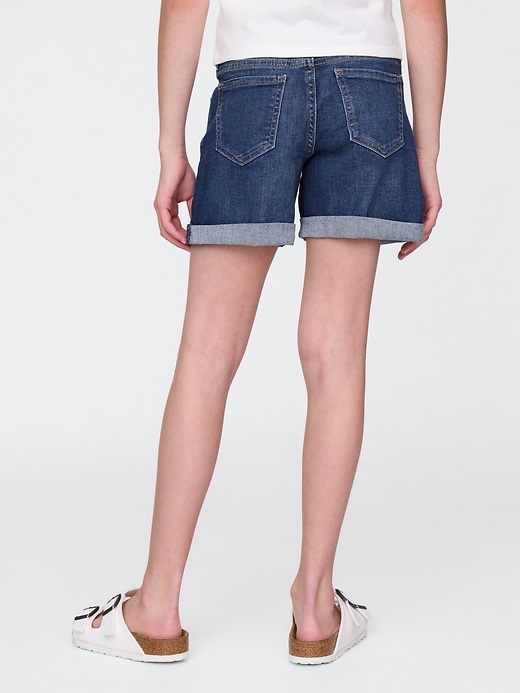 pantaloncini midi in denim per bambini
