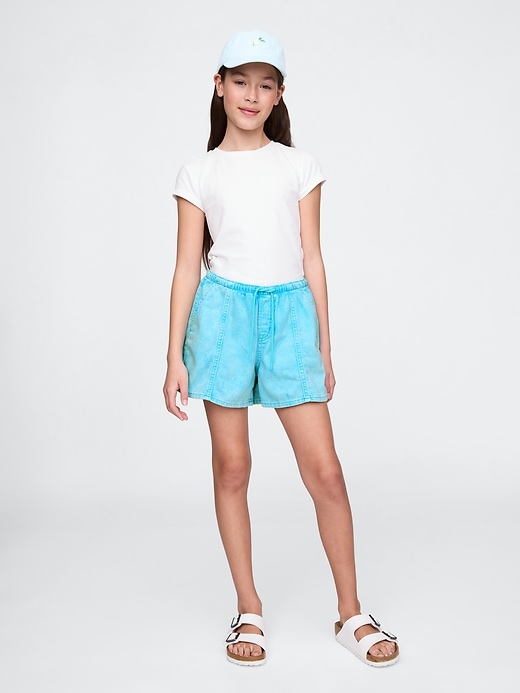 pantaloncini in denim per bambini