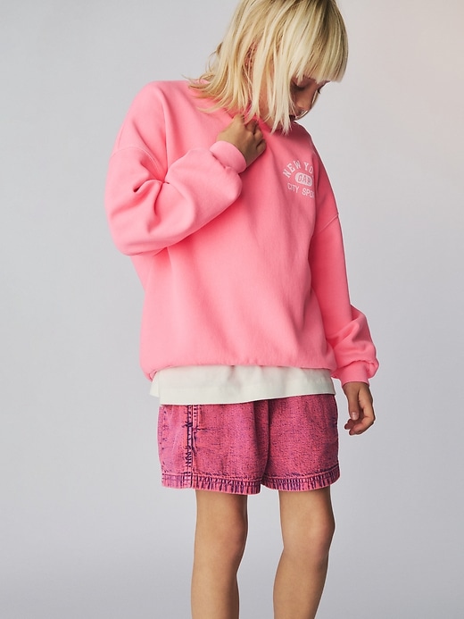 pantaloncini in denim per bambini