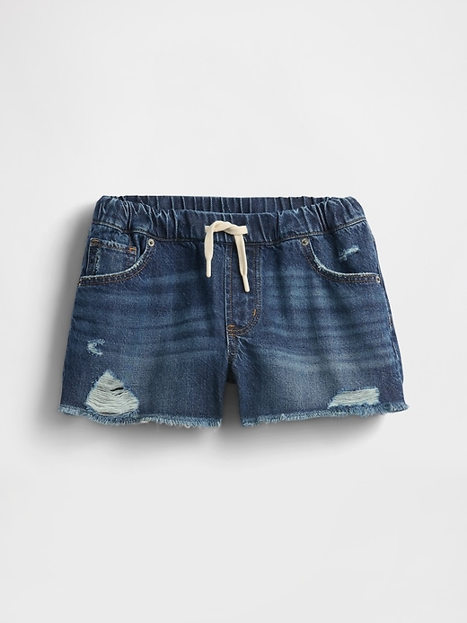 pantaloncini in denim ultrasoft stride easy a vita bassa per bambini
