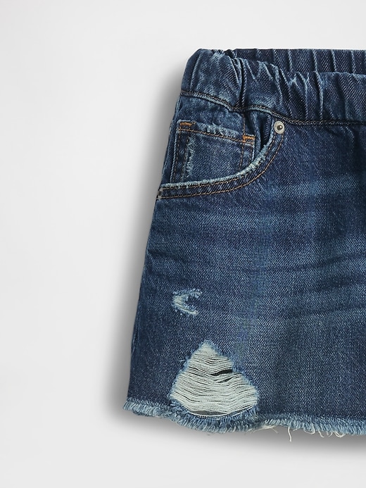 pantaloncini in denim ultrasoft stride easy a vita bassa per bambini