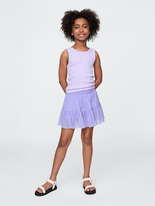 gonna-pantalone in rete per bambini