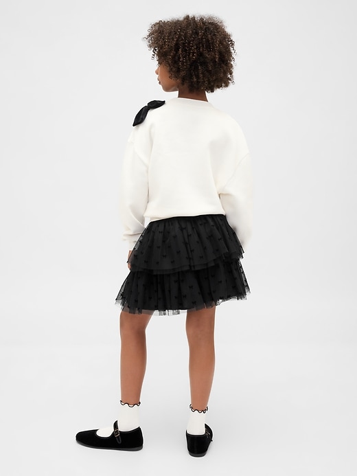 gonna in tulle a strati per bambini