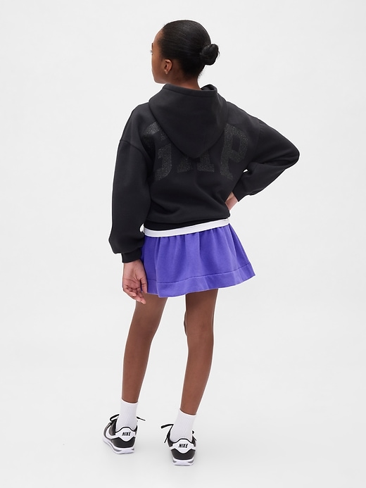 gonna arricciata vintagesoft per bambini