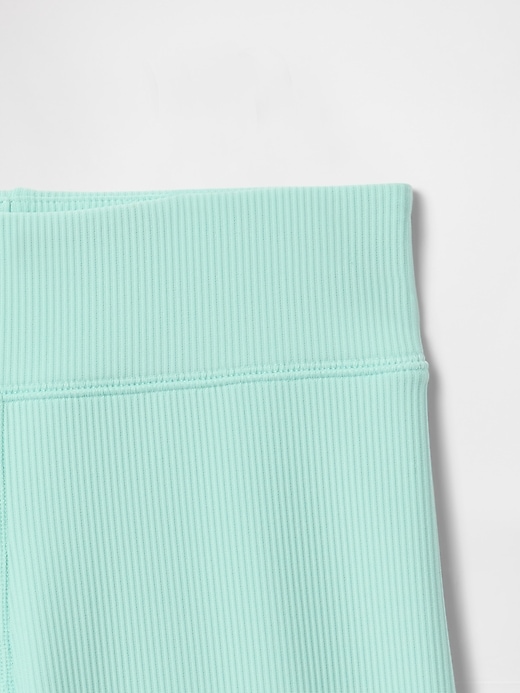 pantaloncini da ciclista a coste per bambini