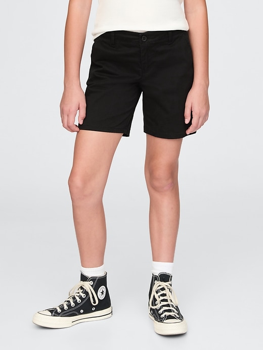 bermuda da uniforme a vita media per bambini