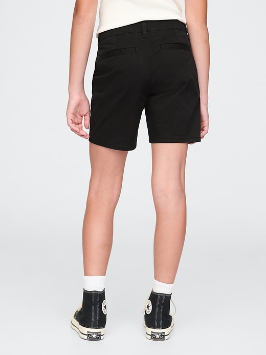 bermuda da uniforme a vita media per bambini