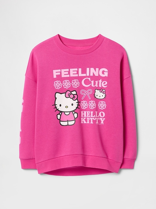felpa con cappuccio hello kitty per bambini