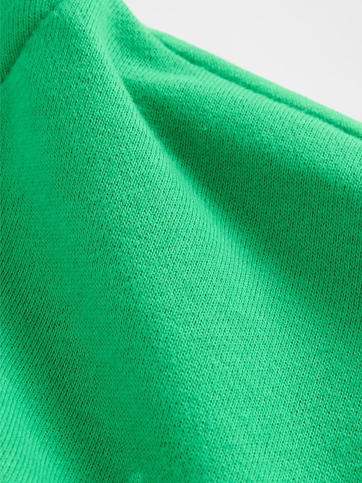 felpa con cappuccio e zip vintagesoft crop per bambini