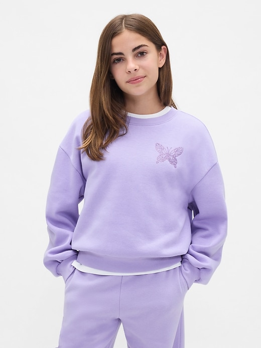 felpa dolman vintagesoft per bambini