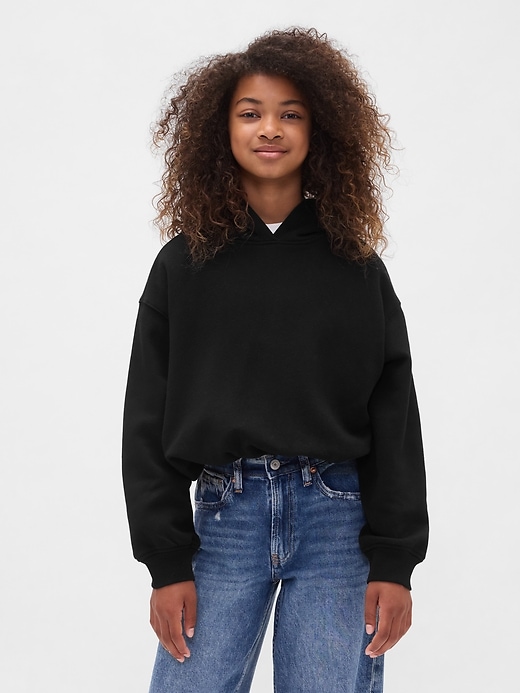 felpa con cappuccio oversize vintagesoft bubble per bambini