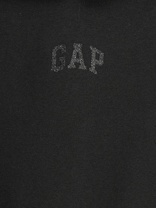 felpa con cappuccio con logo vintagesoft per bambini