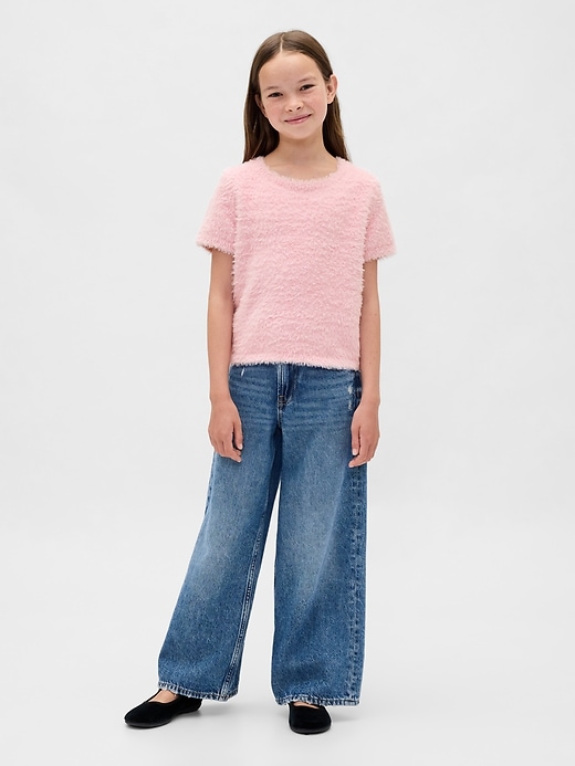 maglione con ciglia per bambini