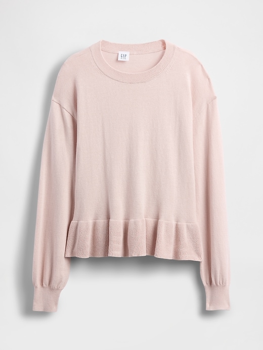 maglione peplo rilassato per bambini