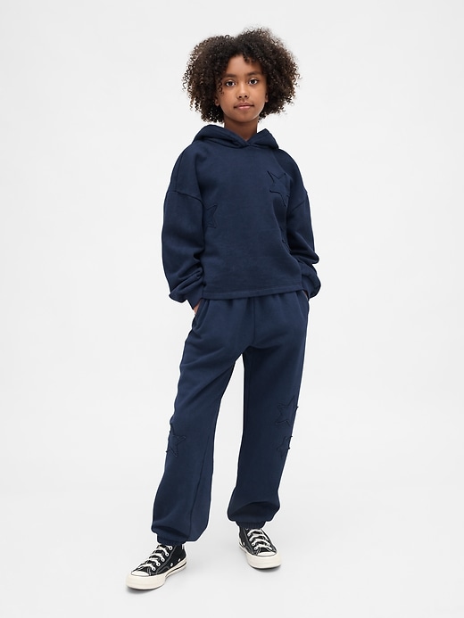pantaloni da jogging con toppe rilassate vintagesoft per bambini