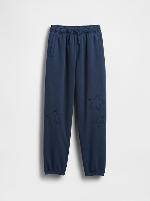 pantaloni da jogging con toppe rilassate vintagesoft per bambini
