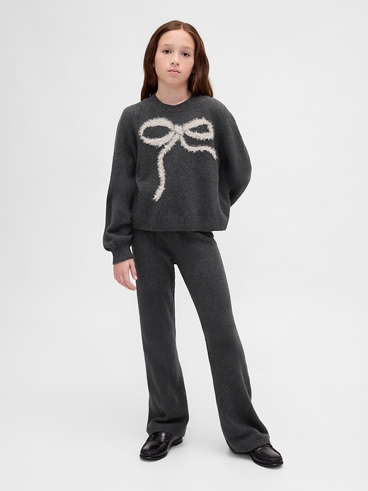 pantaloni a zampa cashsoft per bambini