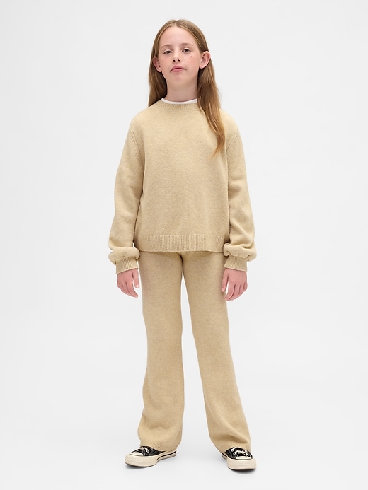 pantaloni a zampa cashsoft per bambini