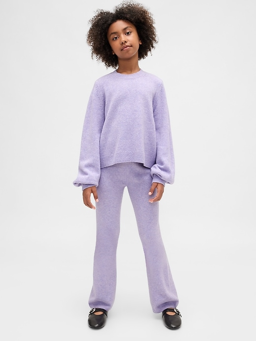 pantaloni a zampa cashsoft per bambini