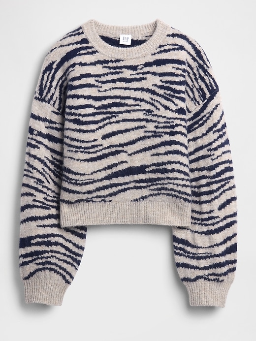 maglione girocollo rilassato per bambini