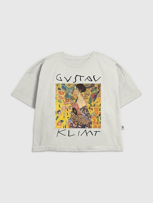 maglietta grafica artistica per bambini gustav klimt
