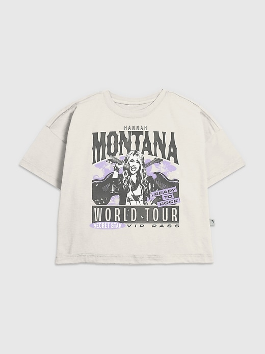 maglietta grafica per bambini hannah montana world tour