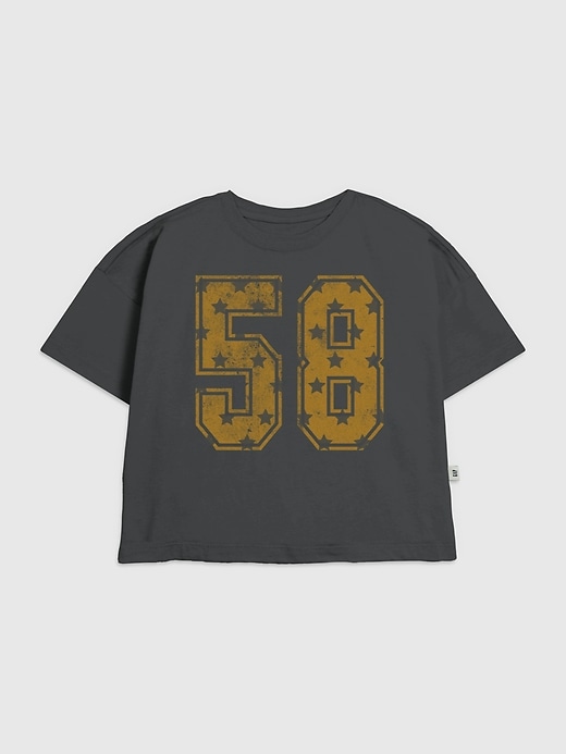 maglietta grafica sportiva per bambini 58