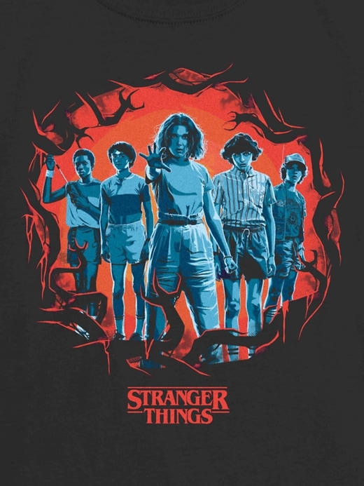 maglietta grafica per bambini stranger things eleven