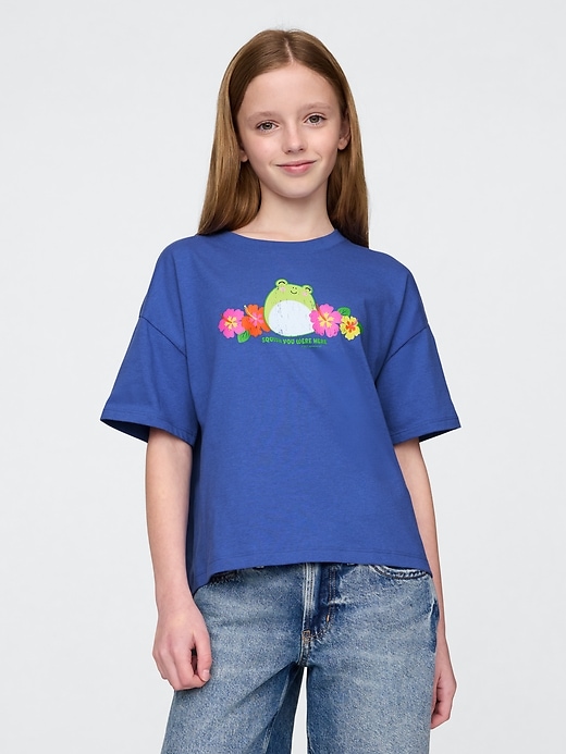 maglietta grafica per bambini squishmallow