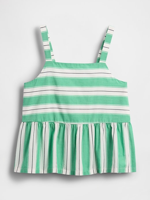 top peplo in popeline per bambini