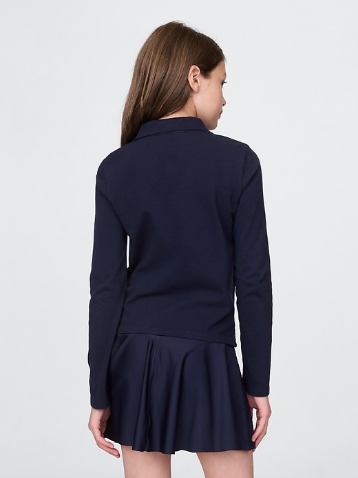 polo uniforme per bambini
