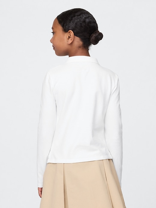 polo uniforme per bambini