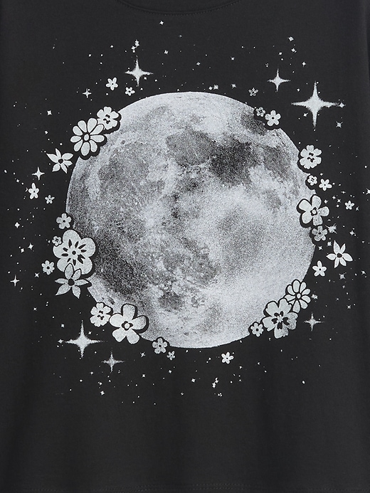 t-shirt grafica rilassata per bambini