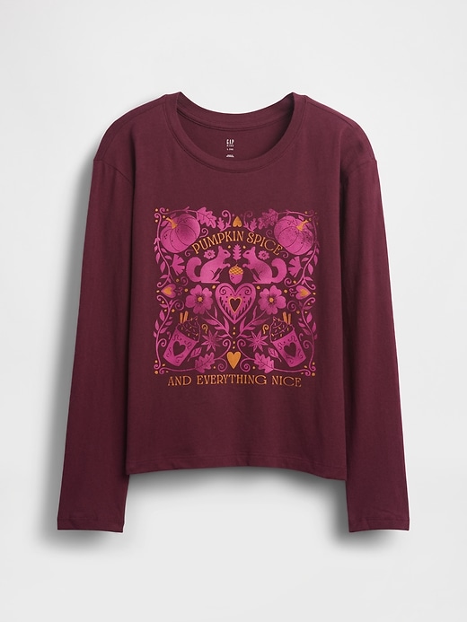 t-shirt grafica rilassata per bambini