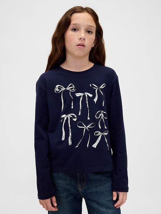 t-shirt grafica rilassata per bambini
