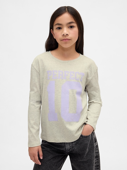 t-shirt grafica rilassata per bambini