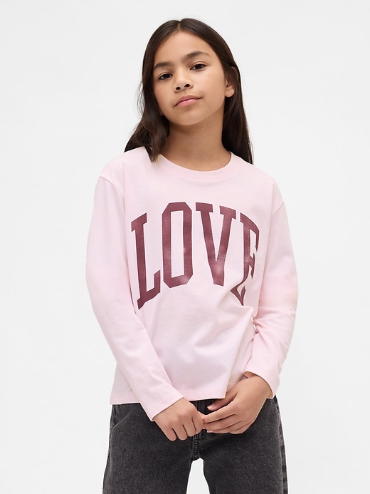 t-shirt grafica rilassata per bambini