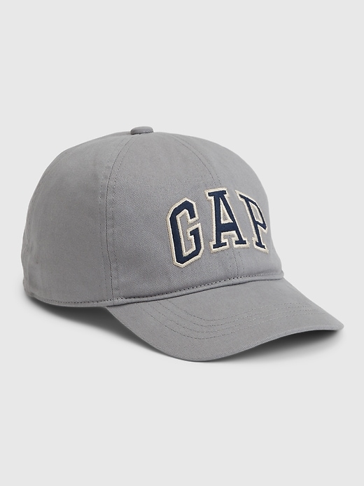 cappello da baseball per bambini in cotone biologico con logo ad arco gap