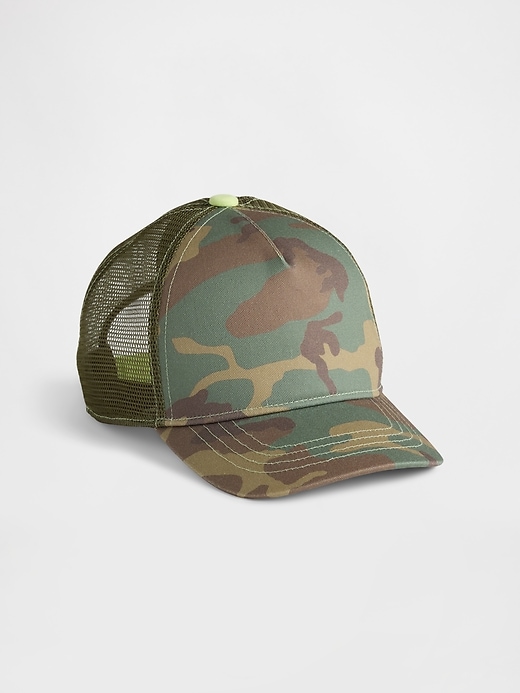 cappello da camionista mimetico per bambini