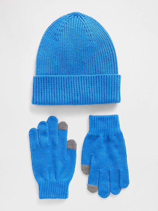 set berretto e guanti per bambini